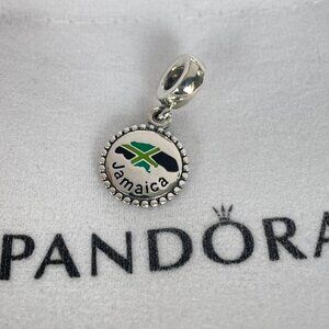 Pandora Jamaican Country map Charm